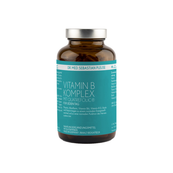 Vitamin B Komplex mit Quatrefolic® (6 Monate)