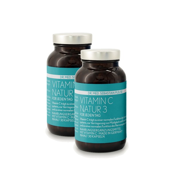 Vitamin C Natur 3 DOPPELPACK (2 Monate)
