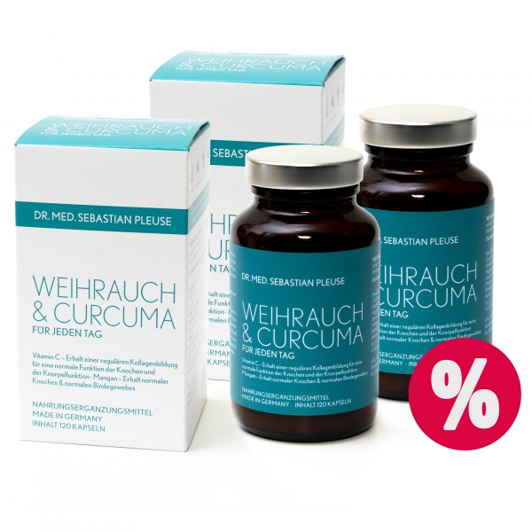 Weihrauch & Curcuma DOPPEL-MAXIPACK
