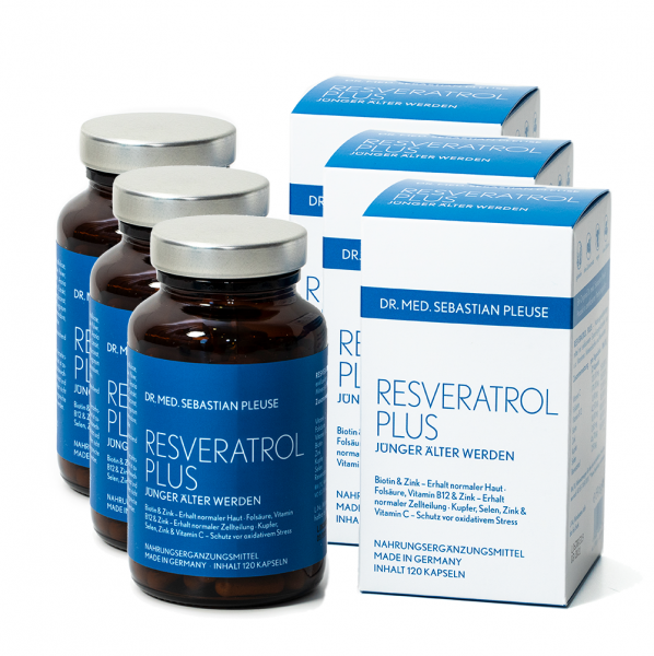 Resveratrol Plus DREIER-MAXIPACK (6 Monate)