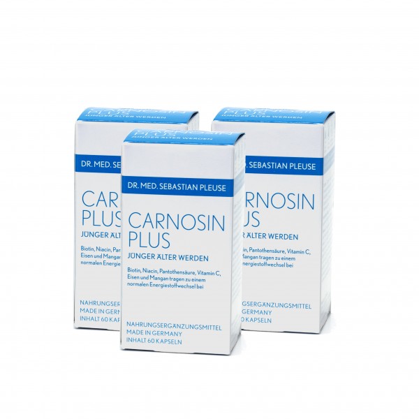 Carnosin Plus DREIERPACK (3 Monate, MHD 3/22)