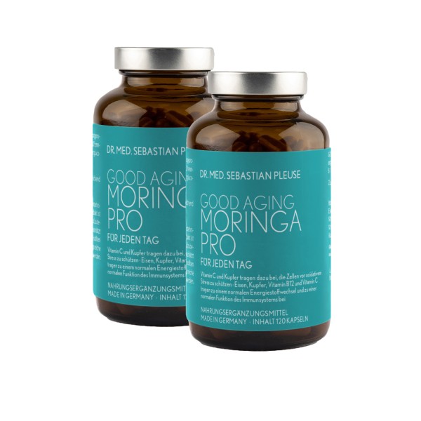 Good Aging Moringa Pro DOPPEL-MAXIPACK (4 Monate)
