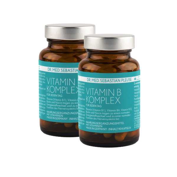 Vitamin B Komplex Doppelpack (6 Monate)