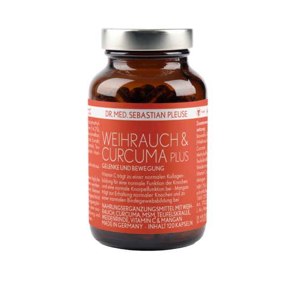 Weihrauch & Curcuma Plus MAXIPACK (2 Monate)