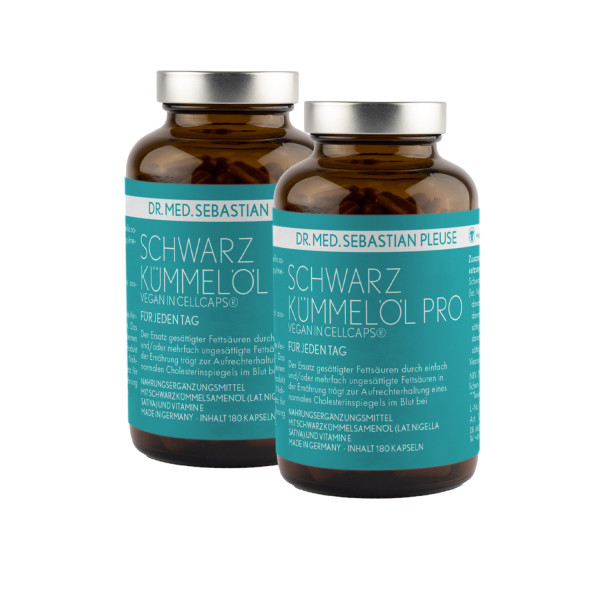 Schwarzkümmelöl Pro Vegan CellCaps® Doppelpack (6 Monate)