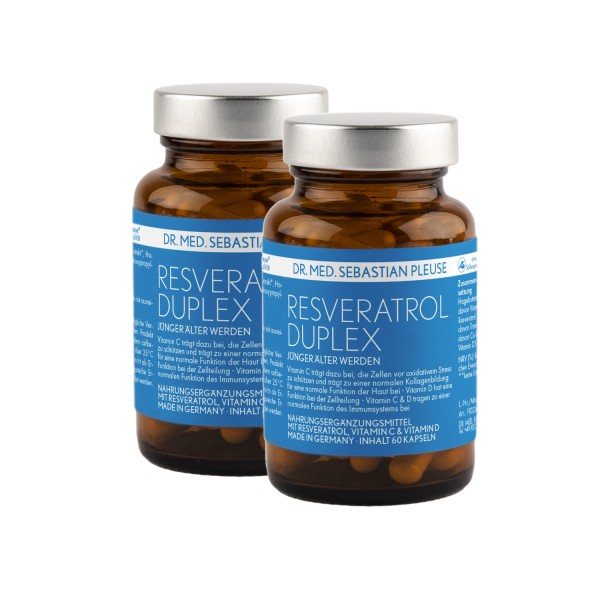 Resveratrol Duplex Doppelpack (2 Monate)