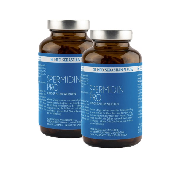 Spermidin Pro Doppelpack (8 Monate)