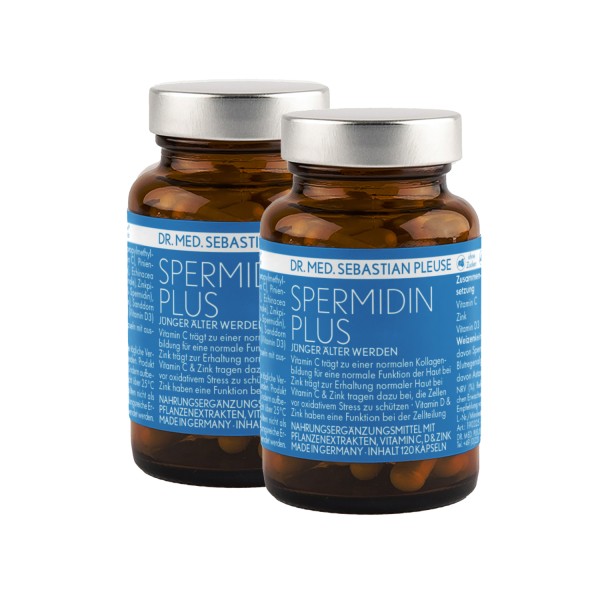 Spermidin Plus für 2 Monate von Dr. med. Sebastian Pleuse